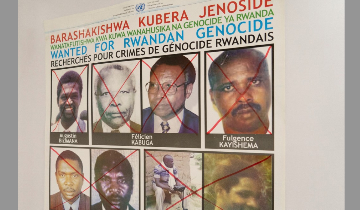 Some of the most wanted genocide fugitives who were arrested. File