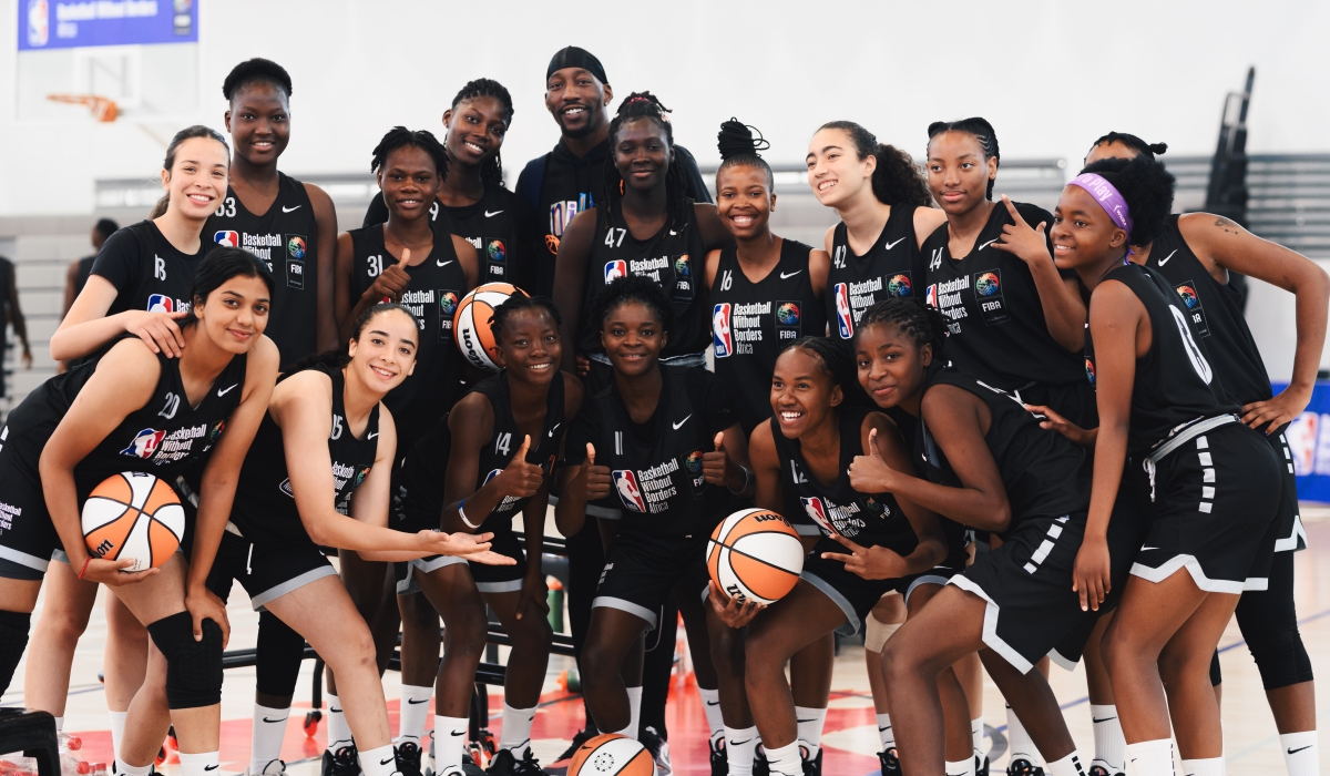 The 2023 Basketball Without Borders (BWB) Africa camp concluded in Johannesburg, South Africa. Courtesy