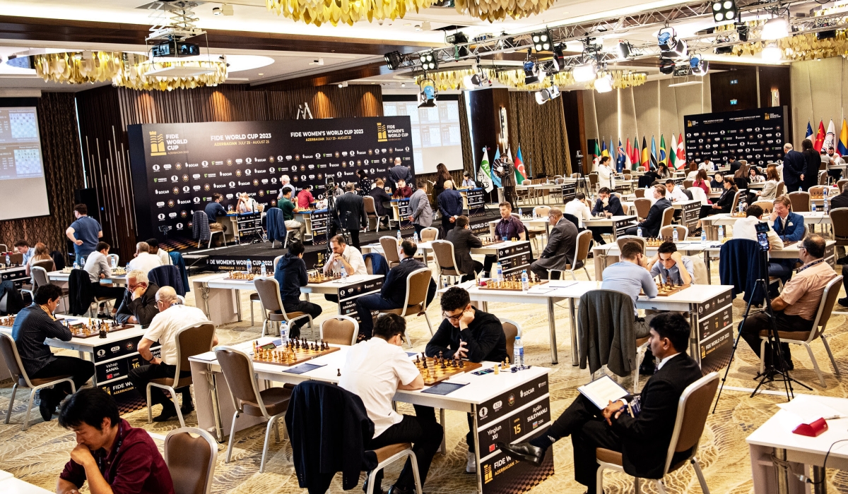 The FIDE World Cup 2023 is taking place from 29 July to 25 August 2023 in Baku, Azerbaijan.
