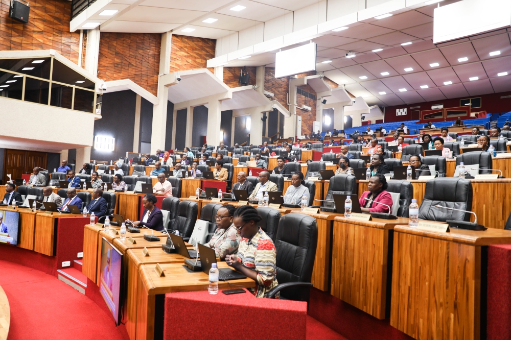 MPs  during a parliamentary session on June 15, 2023. Photo by Craish Bahizi