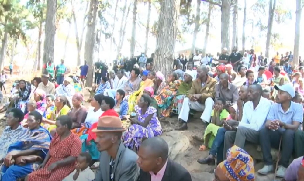 Congolese Refugees in Nyabiheke during the commemoration of Tutsi who were killed in DR Congo