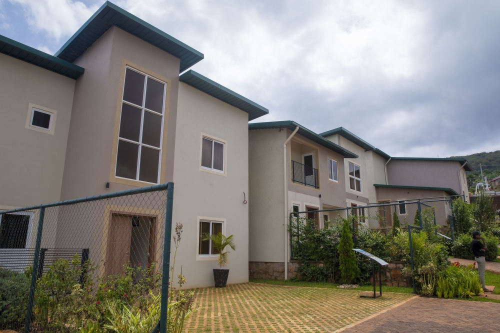 Some of housing units at Bwiza Riverside Estate in Nyarugenge District. CRAISH BAHIZI