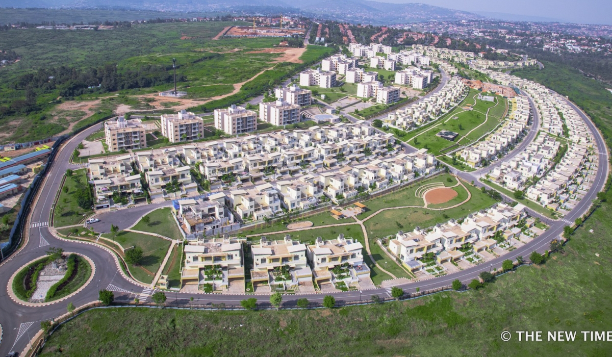An aerial view of Vision City estate in Kigali. Rwanda will host the Africa Smart and Sustainable Cities Investment Summit in Kigali from September 6-8. Photo: File.