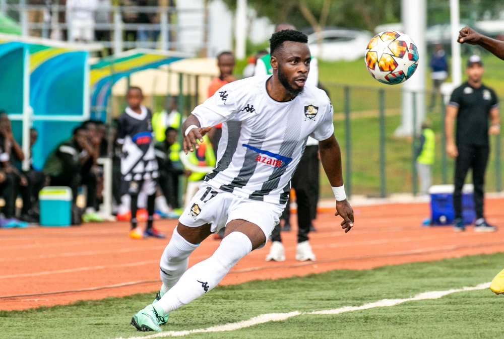 APR FC could do without forward Gilbert Mugisha, who suffered an injury early this week. Photo by Olivier Mugwiza 
