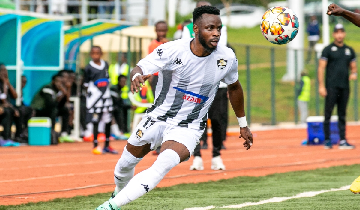APR FC could do without forward Gilbert Mugisha, who suffered an injury early this week. Photo by Olivier Mugwiza 