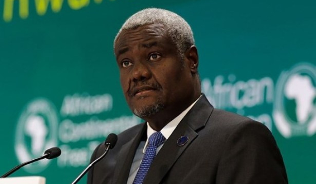 Moussa Faki Mahamat, Chairperson of the AU Commission.