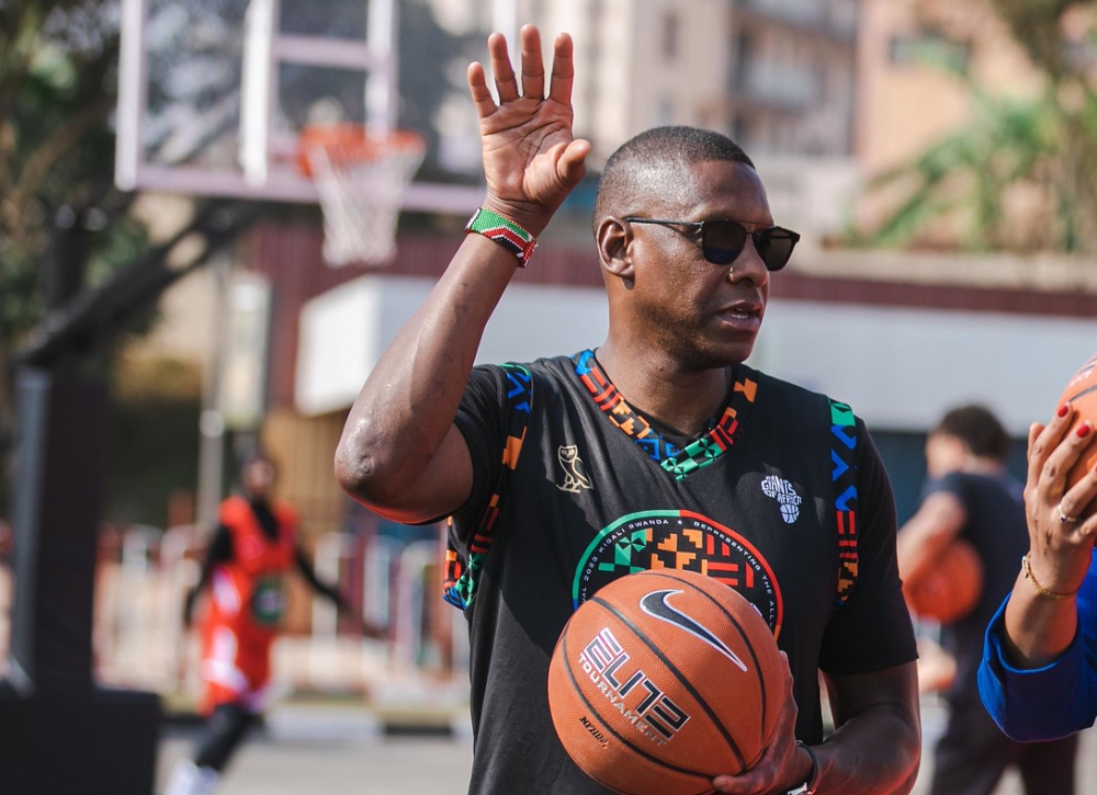 Masai Ujiri, the founder of the Giants of Africa project. A new basketball court at Agahozo-Shalom Youth Village is scheduled to be unveiled on Sunday August 13, as part of the Giants of Africa festival. Willy Mucyo