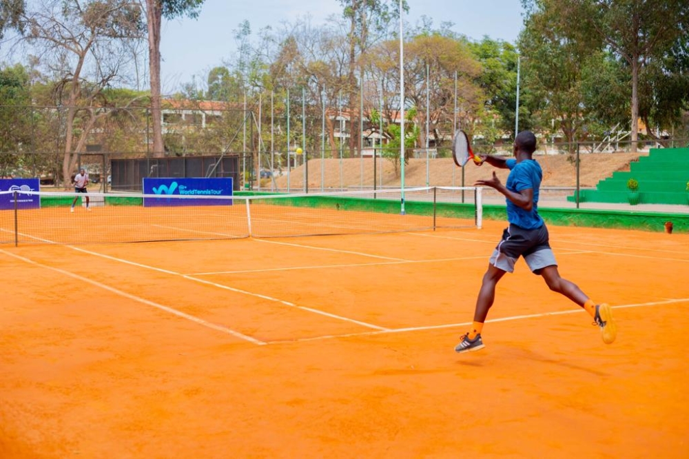 Rwandan youngster Claude Ishimwe proceed to the round of 16 of the ITF World Tennis Tour Juniors Grade 4 (J60) tournament. Courtesy