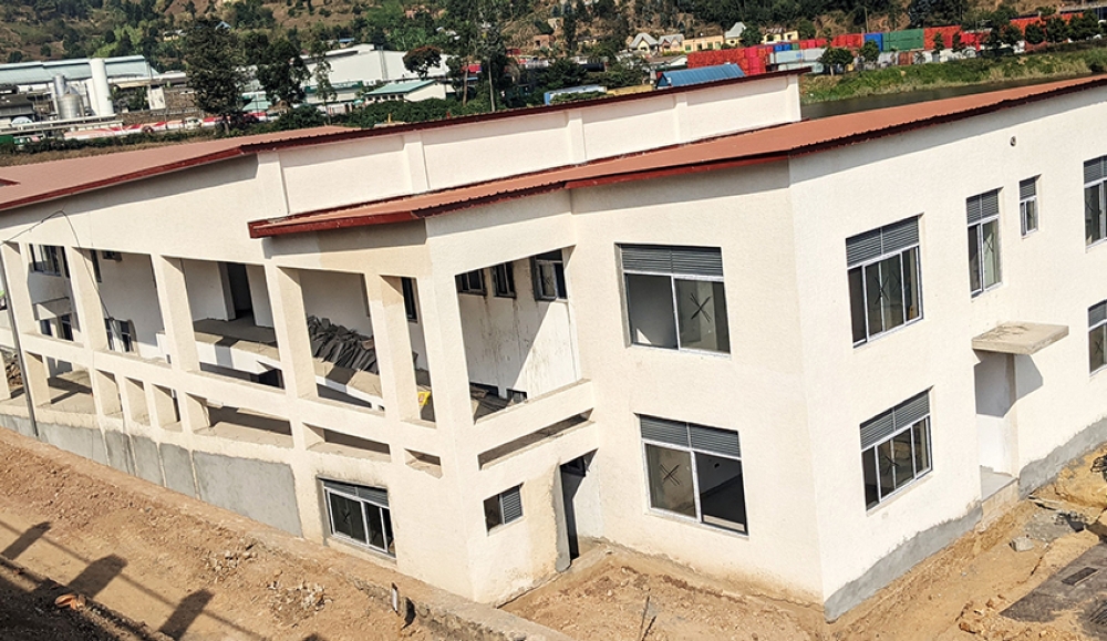 A two-level building which will include main offices, security check and restaurant, is one of different facilities under construction on the shores of Lake Kivu in Nyamyumba Sector in Rubavu. Germain Nsanzimana