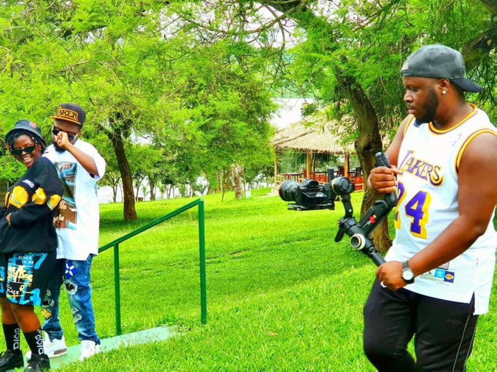 Abed Mutimura, commonly known as AB Godwin, a showbiz videographer. Courtesy (1)