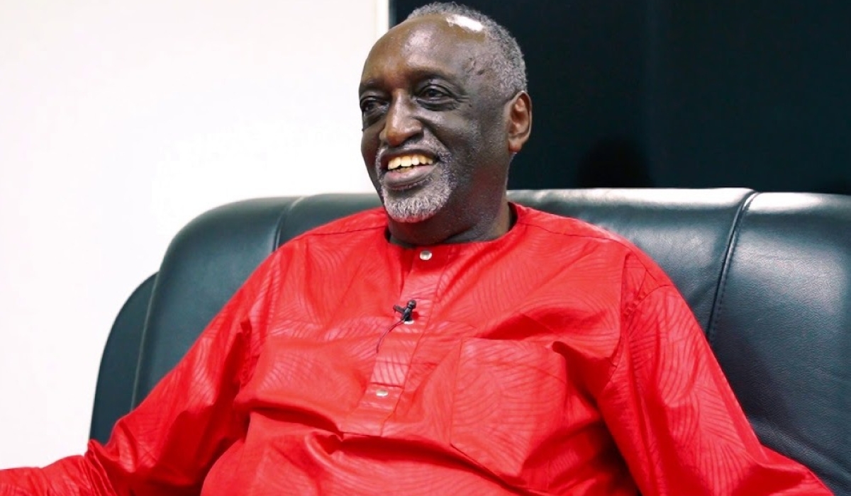 Tito Rutaremera, a veteran politician, who is also the chairperson of Rwanda Elders Advisory Forum. Courtesy