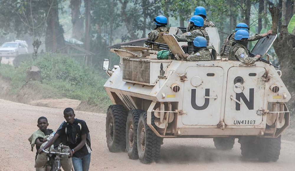 United Nations peacekeeping mission in DR Congo (MONUSCO) are expected to withdraw soon. Internet