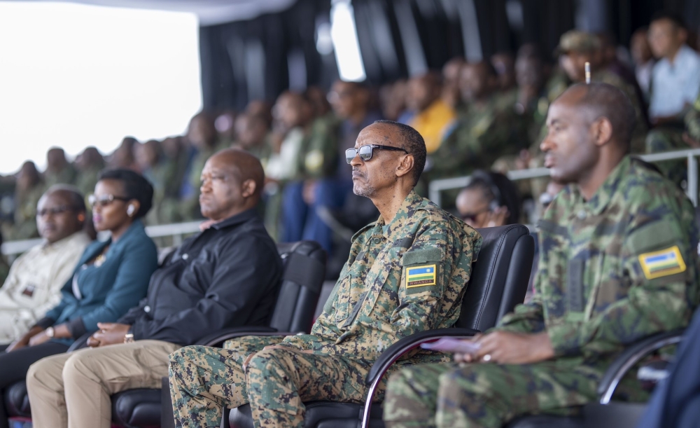President Paul Kagame graces RDF “hard punch” drills