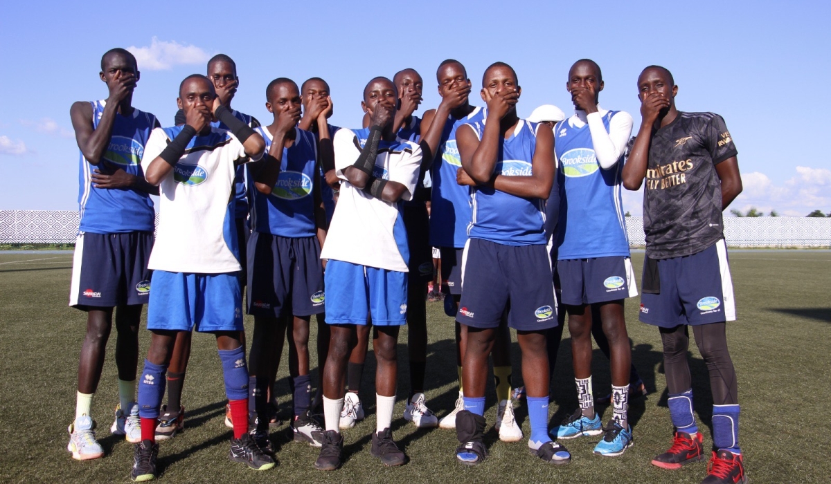 Groupe Scolaire St Joseph Kabgayi volleyball team is one of the teams representing Rwanda at FEASSSA 2023 which is underway in Huye and Gisagara Districts, Southern Province-courtesy. 