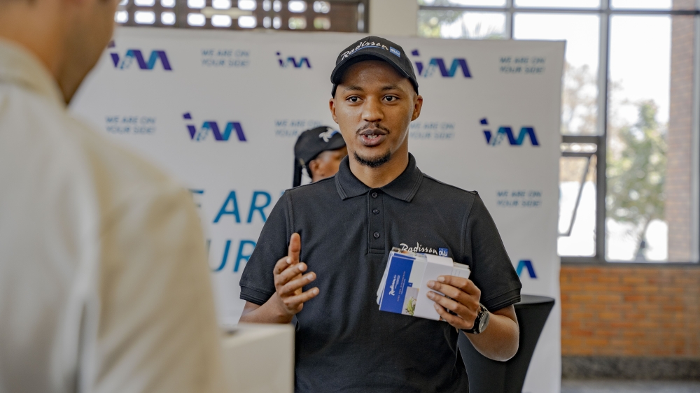 Desire Mutangana, Senior Corporate Sales Manager of Radisson Blu