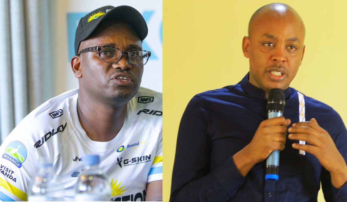 Ferwacy secretary-general Benoît Munyankindi (left) and federation president Abdallah Murenzi are under investigation with the former in detention since Monday, August 21. Courtesy