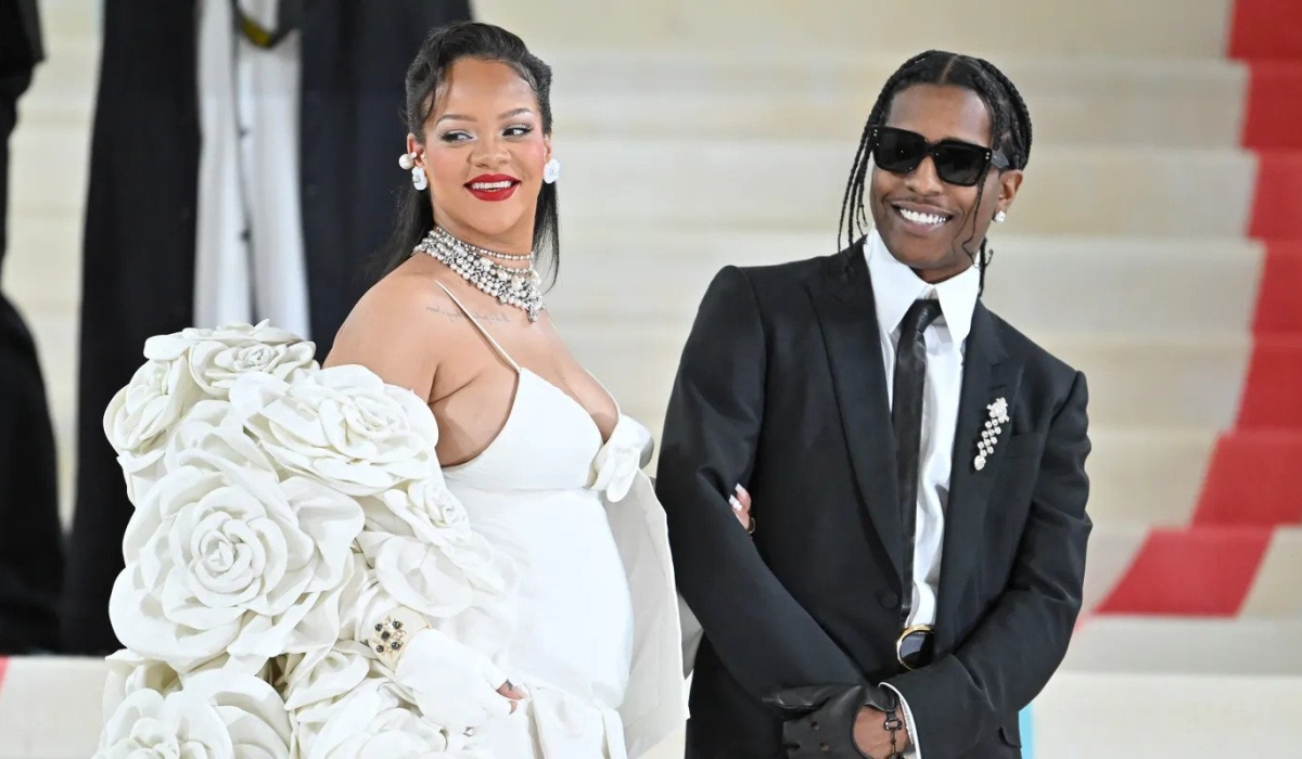 Rihanna and ASAP Rocky in May 2023  - Photo James Devaney -GCImages