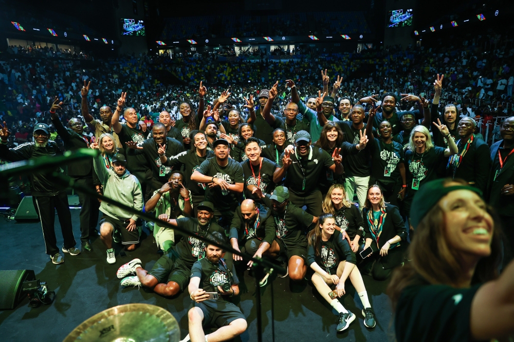 The finale of Giants of Africa, was a concert graced by Rwanda’s own Bruce Melodie, Nigeria’s Tiwa Savage and Davido and South Africa’s Tyla.