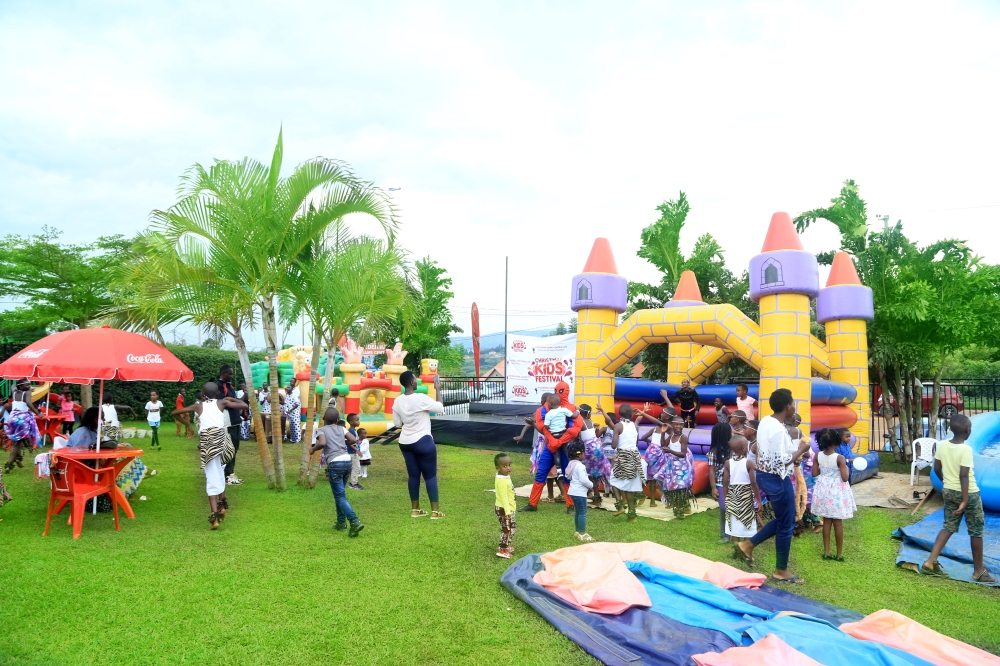 Children at a past festival at Spiderman Games Centre. Courtesy photo