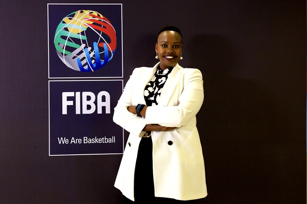 Pascale Mugwaneza, a Rwandan basketball official, has been elected member of the International Basketball Federation (FIBA)’s Central Board representing Africa. Courtesy