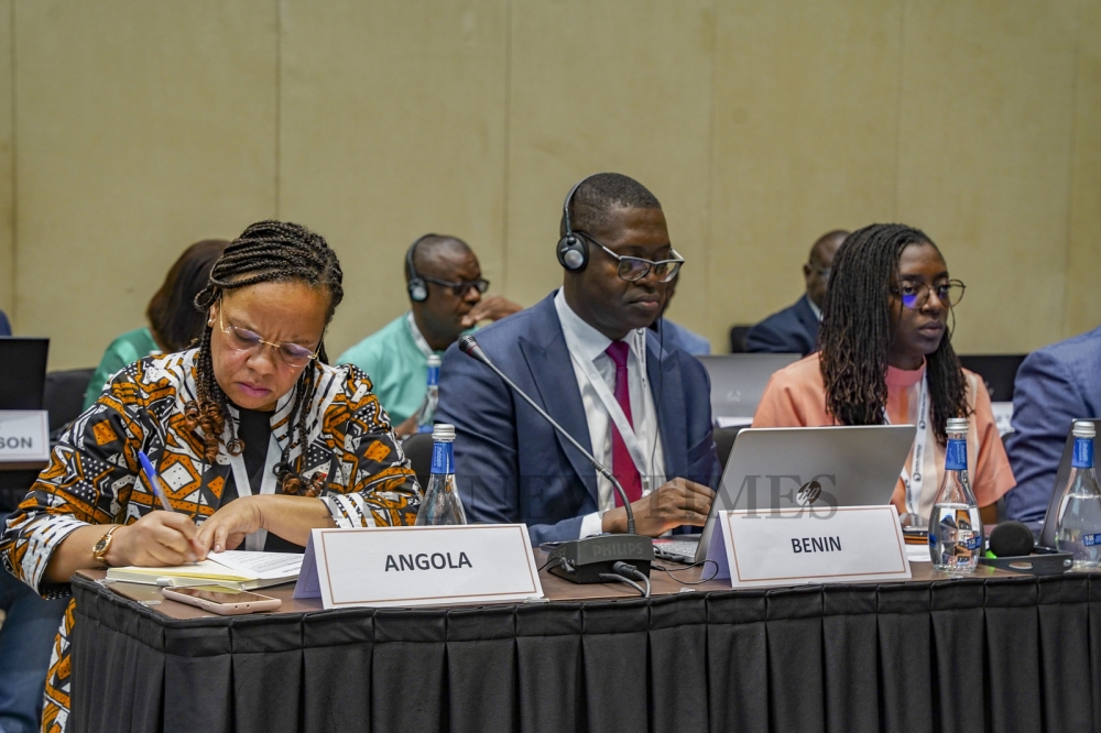 Delegates during  the 9th African Medicines Regulators Conference (AMRC) on Wednesday, in Kigali on August 23. The conference serves as a platform for participants to exchange insights and best practices in regulatory affairs, guiding African Union (AU) entities in vaccine production and medicinal regulations. Emmanuel  Dushimimana