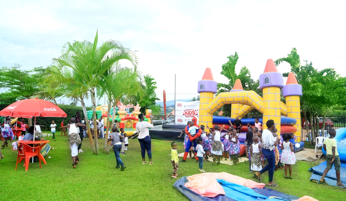 Children at a past festival at Spiderman Games Centre. Courtesy photo
