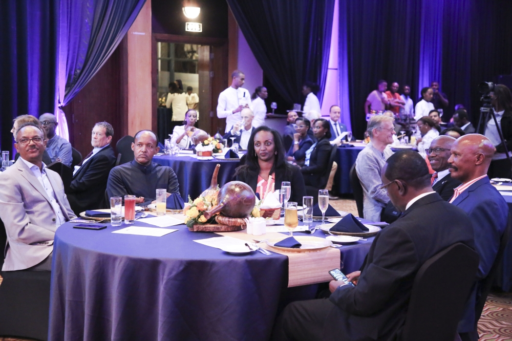 Guests during I&M Bank Rwanda&#039;s Customer Appreciation Gala at Serena Hotel on, Wednesday, August 23. The event marked a farewell to outgoing CEO, Robin Bairstow, and welcomed Benjamin Mutimura as the new Chief Executive Officer. Photos by Craish Bahizi