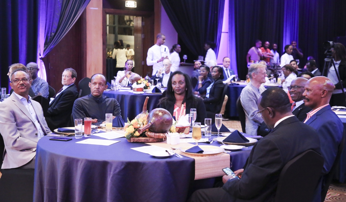 Guests during I&M Bank Rwanda&#039;s Customer Appreciation Gala at Serena Hotel on, Wednesday, August 23. The event marked a farewell to outgoing CEO, Robin Bairstow, and welcomed Benjamin Mutimura as the new Chief Executive Officer. Photos by Craish Bahizi