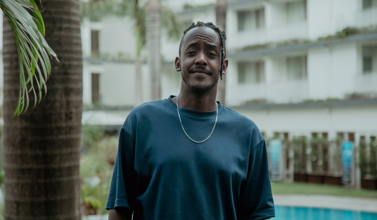 Singer Inki Muyango during an interview with The New Times. Photos by Willy Mucyo.