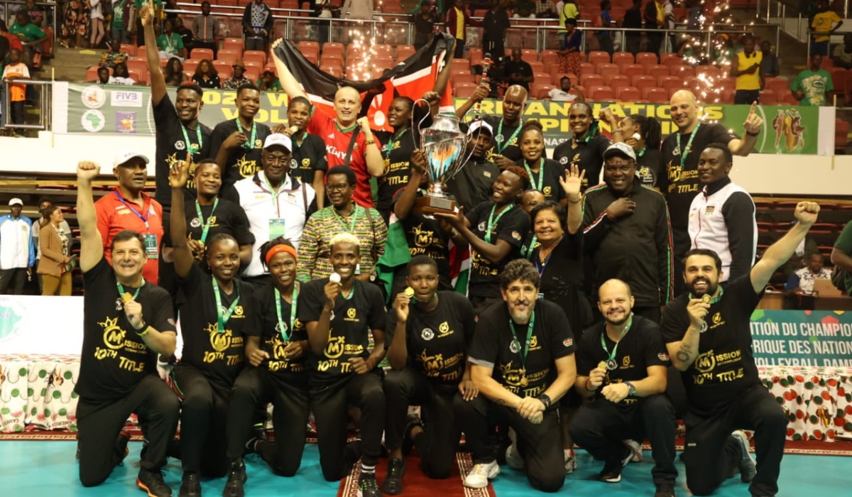 Kenya National Women Volleyball team are the winners of the 2023 Africa Women&#039;s Volleyball Championship.