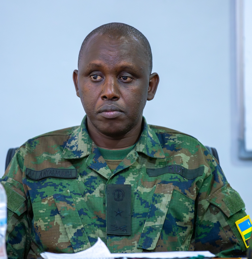 Brig Gen Andrew Nyamvumba has been appointed  Commandant, RDFCSC.