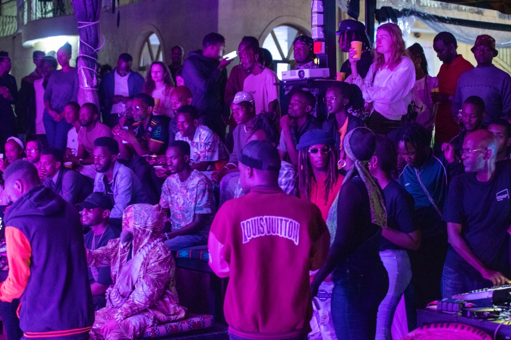 Revelevers during a show in Kigali. The new regulations for night-time activities,  determine a closing time for commercial entertainment and businesses that serve alcoholic beverages.