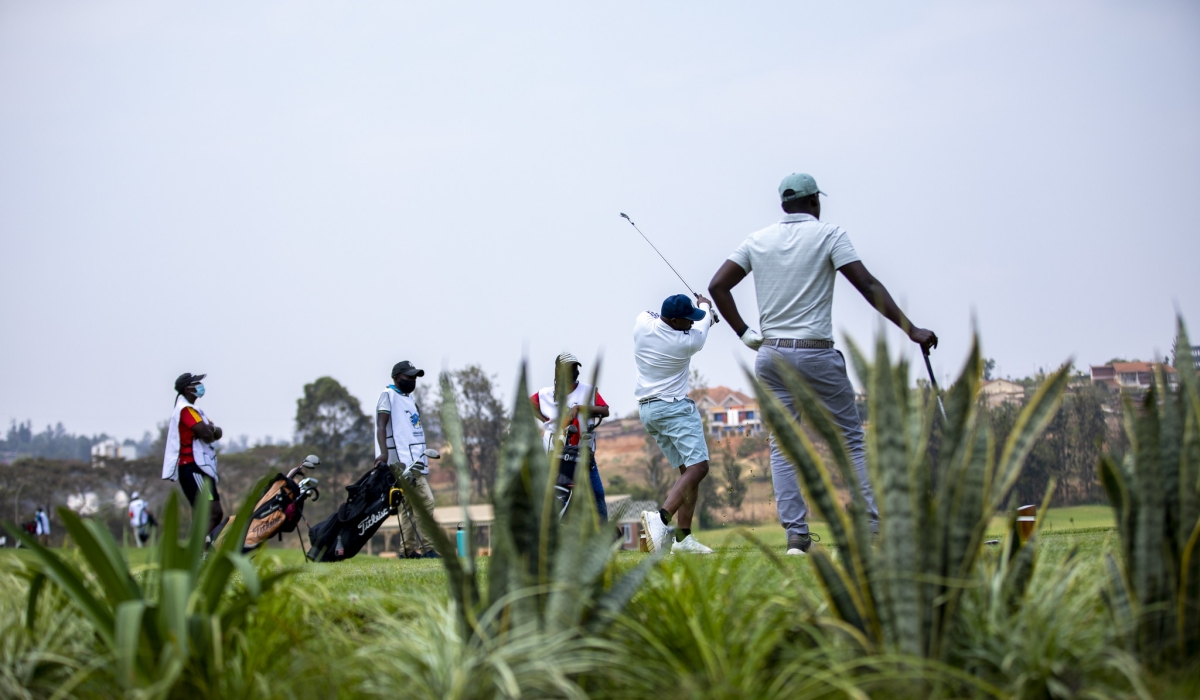 A total of 192 golf players are taking part at the 2023 PMC Golf Tournament which is underway at Kigali Golf Club. Olivier Mugwiza