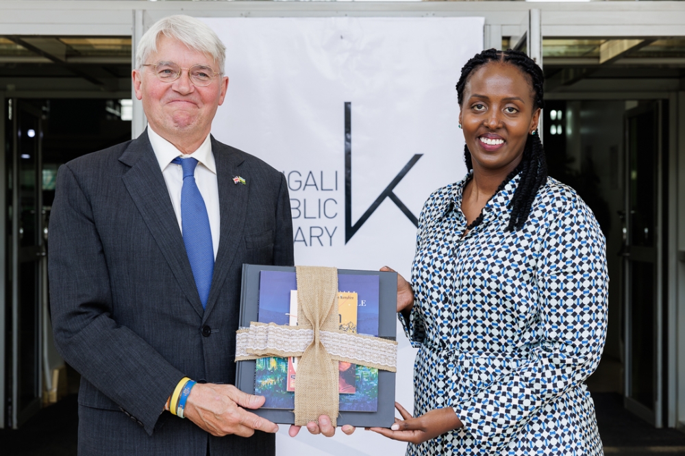 Andrew Mitchell, the United Kingdom’s Minister of State for Development and Africa graces the launch of  the British Council’s Digital Library on Thursday, August 31. Courtesy