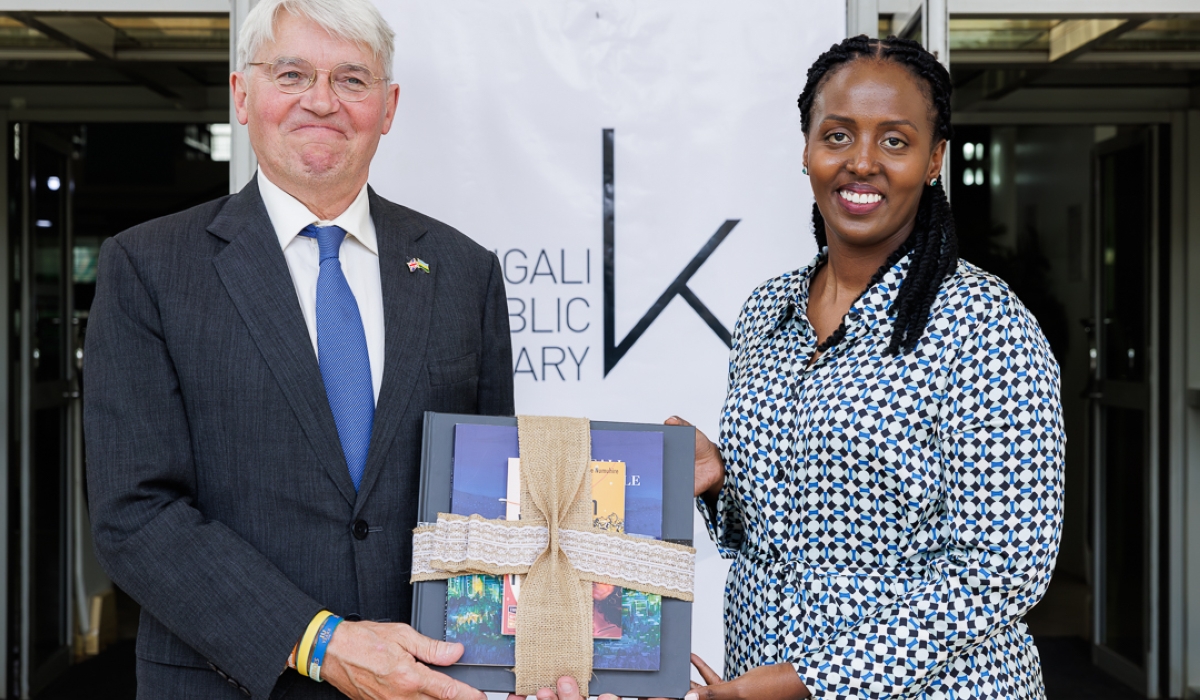 Andrew Mitchell, the United Kingdom’s Minister of State for Development and Africa graces the launch of  the British Council’s Digital Library on Thursday, August 31. Courtesy