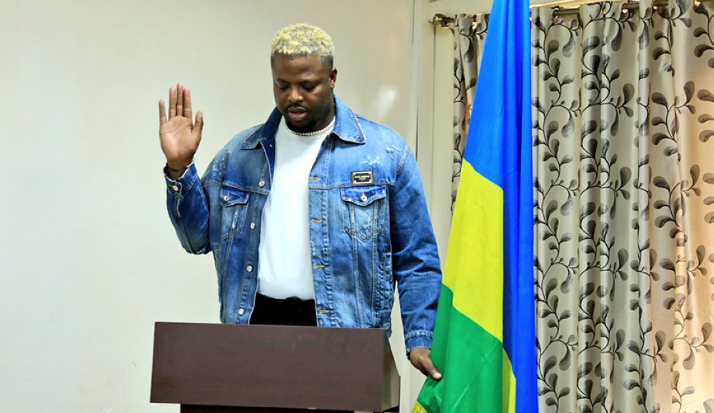 Winston Duke, the Hollywood actor renowned for his role as M&#039;Baku in Black Panther, takes oath as he acquires the Rwandan nationality in Kigali on September 3. Courtesy