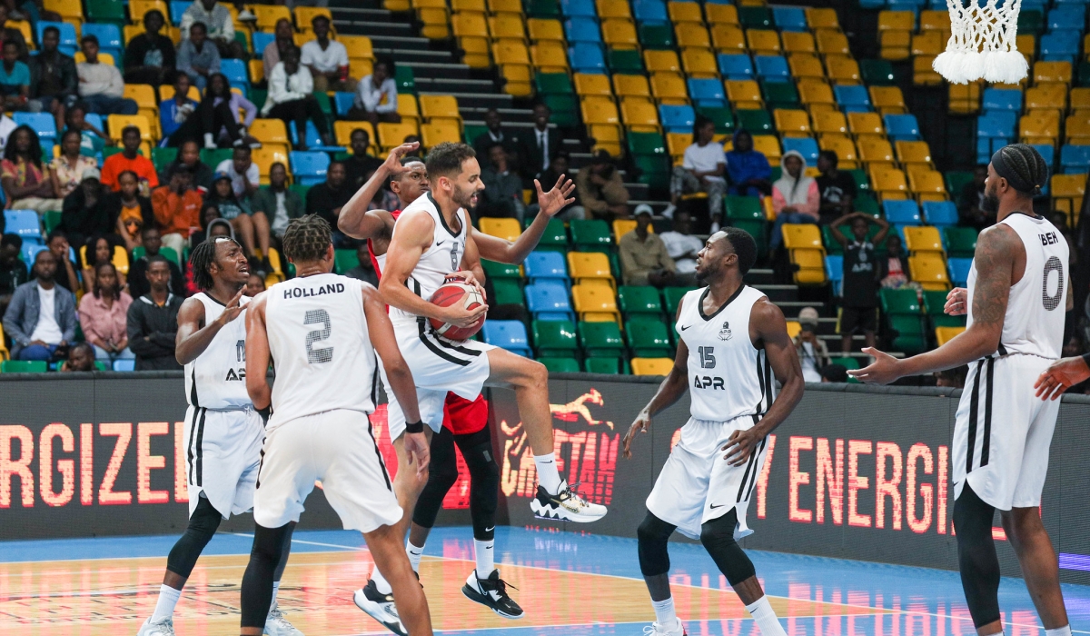 APR overcome defending champions REG in 74-62 Game 2 win on Sunday night, September  3, to extend their best-of-seven playoff finals series to 2-0. All photo by Dan Gatsinzi