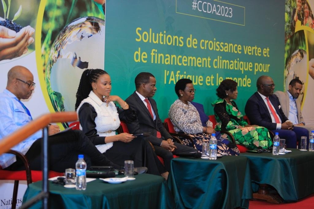 Panelists during the inaugural Africa Climate Summit in Kenya on Monday, September 4, 2023.