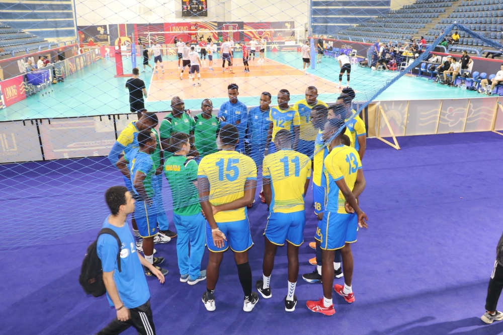 Rwanda beat Gambia 3-1 in the second match of Group D at men’s African Volleyball ChampionshipRwanda beat Gambia 3-1 in the second match of Group D at men’s African Volleyball Championship