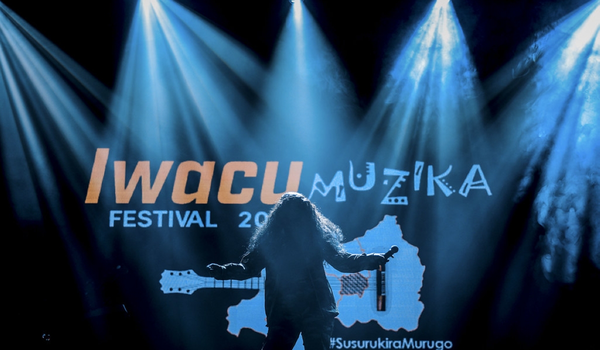 Queen Cha performing at Iwacu Muzika Festival in 2020. Net photo