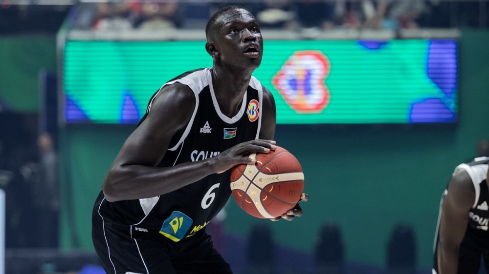 Khaman Maluach The Rising Star of South Sudan&#039;s Basketball World Cup Team.