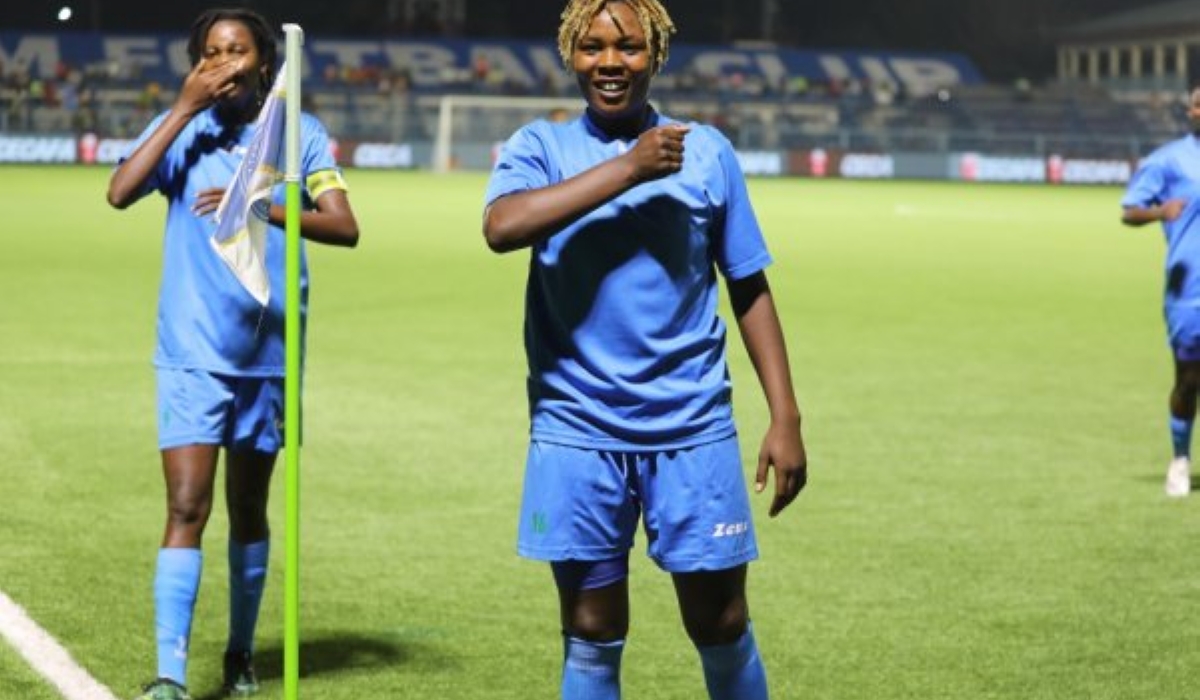 Forward Zawadi Usanase has committed her future at AS Kigali WFC after penning a two-year contract extension.