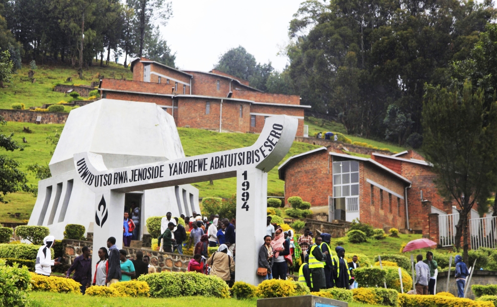 Mourners visit Bisesero Genocide Memorial  in Karongi District  (Sam Ngendahimana)