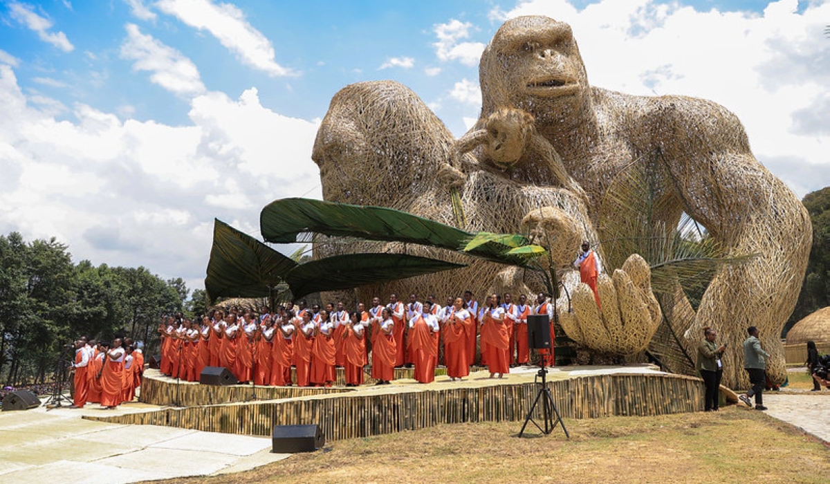 Kwita Izina ceremony in Musanze District. Rwanda is one o f the countries that serve as a blueprint for marketing an emerging nation and growing its tourism sector. Photo by Mugwiza