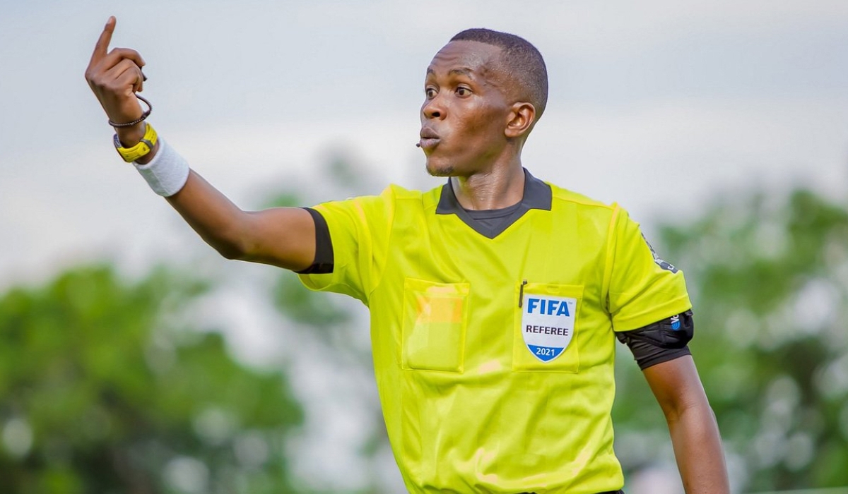 Rwandan international referee Samuel Uwikunda is among 32 centre referees selected by  the Confederation of African Football (CAF). File