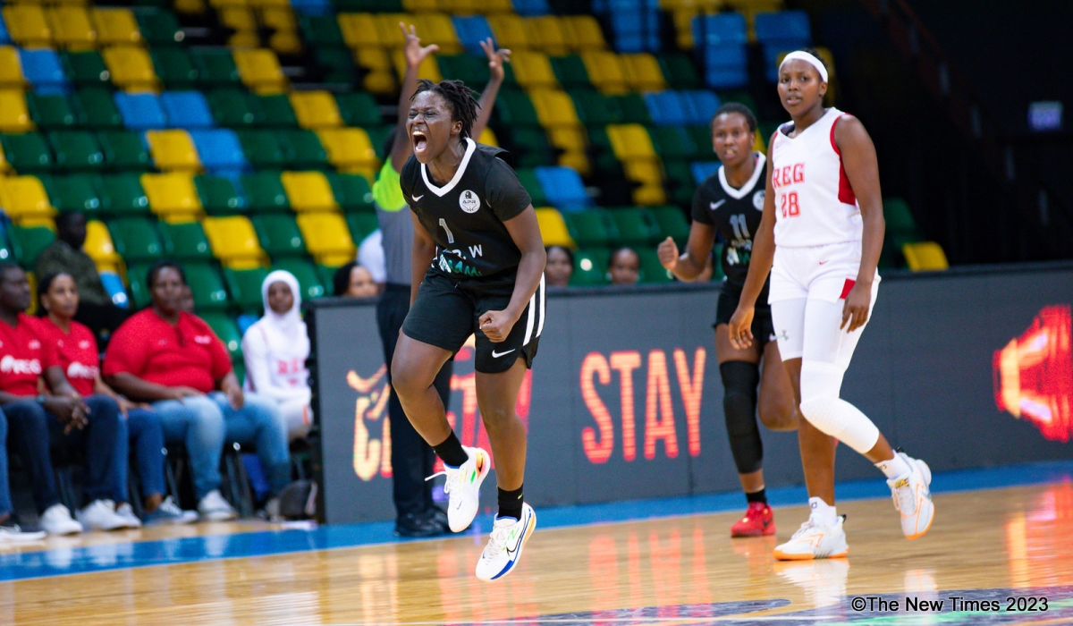 APR women basketball club beat Rwanda Energy Group (REG) 77-67 during the Game 4  on Wednesday at BK Arena. All photos by Dan Gatsinzi