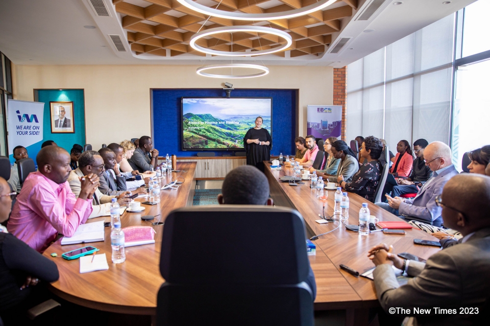 I&M Bank Rwanda Plc  hosted the European Business Chamber of Rwanda (EBCR) and the American Chamber of Commerce in Rwanda  members to discuss banking and access to finance on Friday, September 15. Photos by DAN GATSINZI
