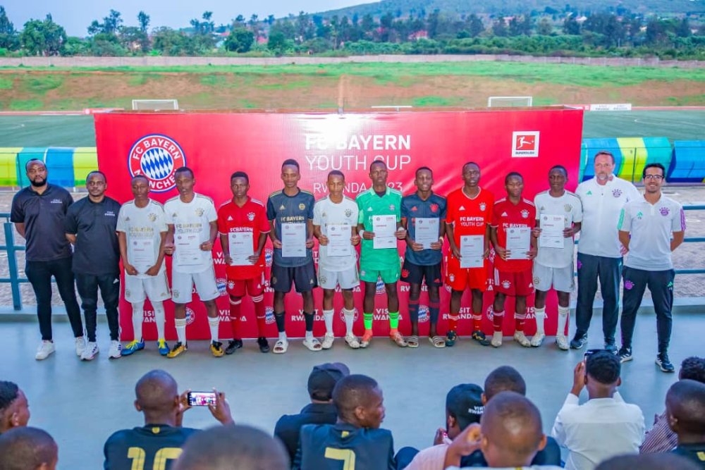 The 10 players were selected after a one-day Bayern Munich Rwanda Youth Cup competition held at the Bugesera Stadium on Saturday on September15. Courtesy