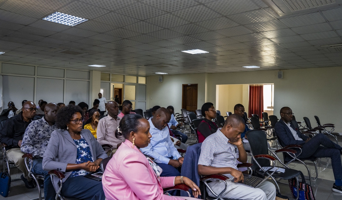 Delegates during a meeting of the Afretec programme at the University of Rwanda