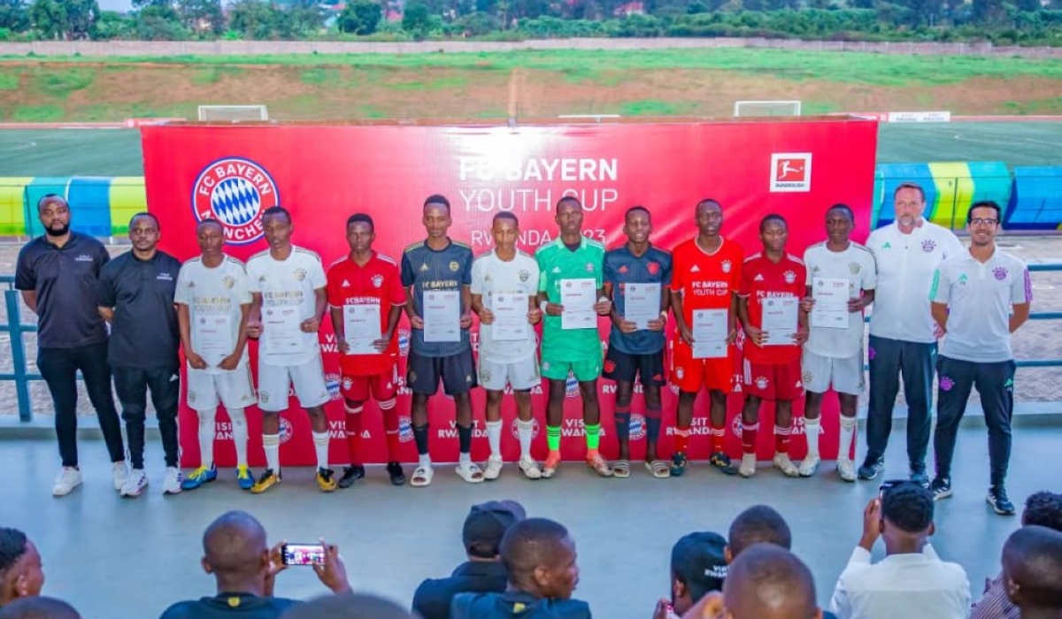 The 10 players were selected after a one-day Bayern Munich Rwanda Youth Cup competition held at the Bugesera Stadium on Saturday on September15. Courtesy